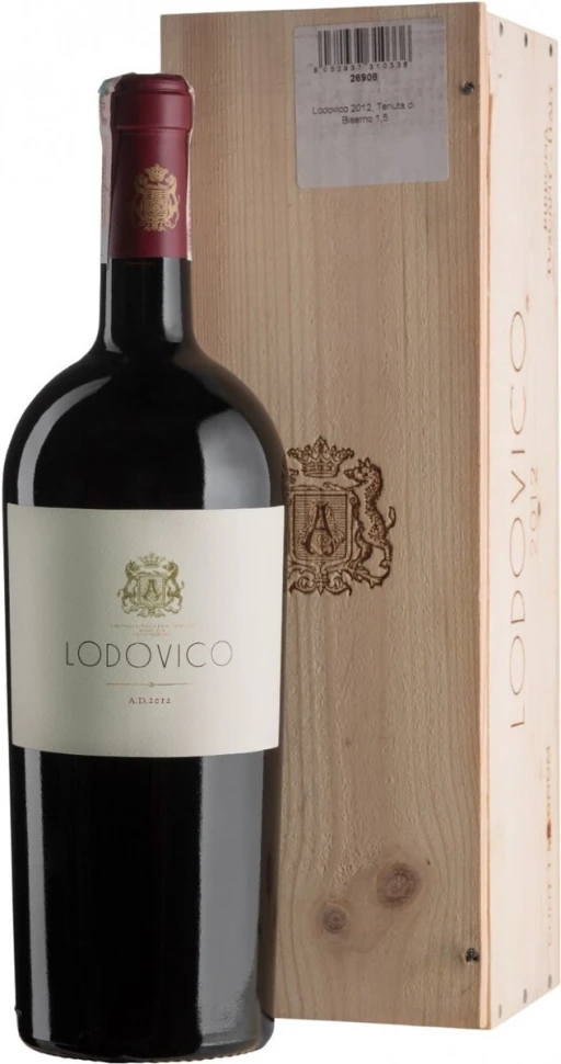 Вино Tenuta di Biserno, "Lodovico", Toscana IGT, 2012, wooden box, 1.5 л