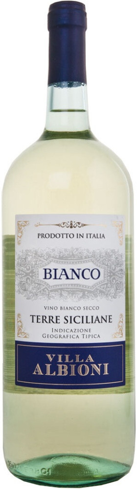 Вино Villa Albioni Bianco Terre Siciliane IGT 2019 1500 мл