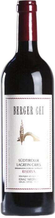Вино Niedrist, Berger Gei, Lagrein Gries DOC Riserva, 2020
