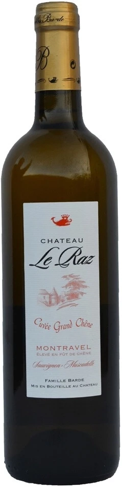 Вино Chateau Le Raz, Cuvee Grand Chene Blanc Sec, Montravel AOC, 2011