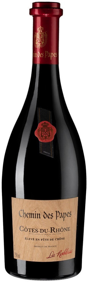 Вино Chemin des Papes la Noblesse Cotes du Rhone AOC 2021