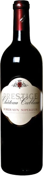 Вино Prestige Chateau Cablanc Rouge, Bordeaux AOC, 2008