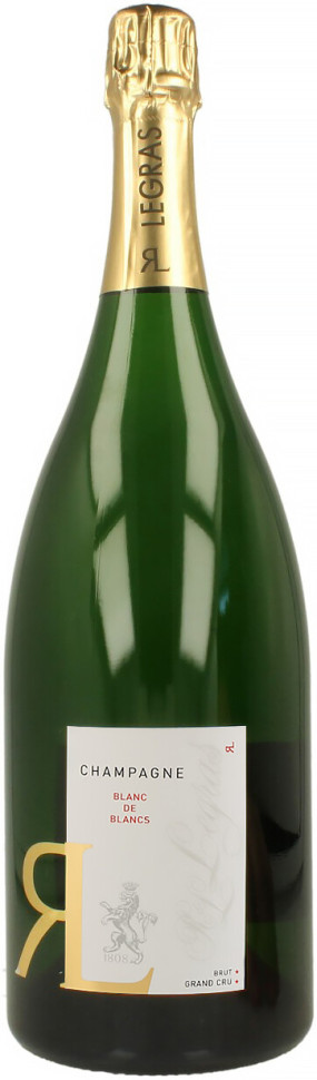 Шампанское Champagne R&L Legras Blanc de Blancs Grand Cru Brut Champagne AOC 3 л
