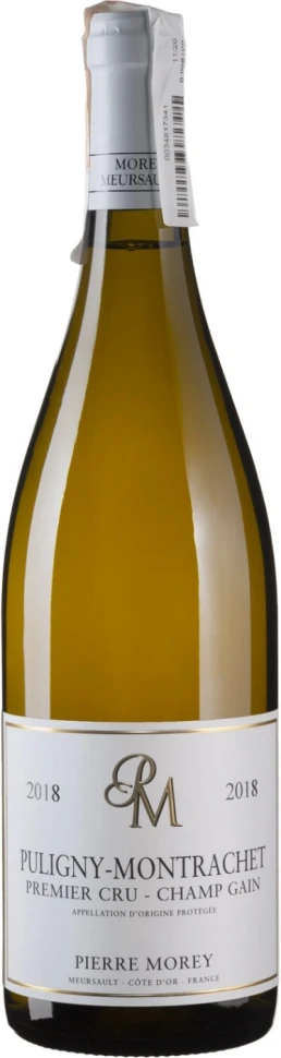 Вино Pierre Morey, Puligny Montrachet Premier Cru Champ Gain AOC, 2018