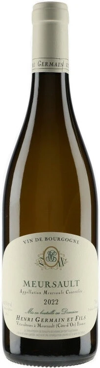 Вино Henri Germain et Fils, Meursault AOC, 2022