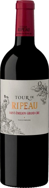 Вино Chateau Ripeau, Tour de Ripeau, Saint-Emilion Grand Cru AOC, 2015