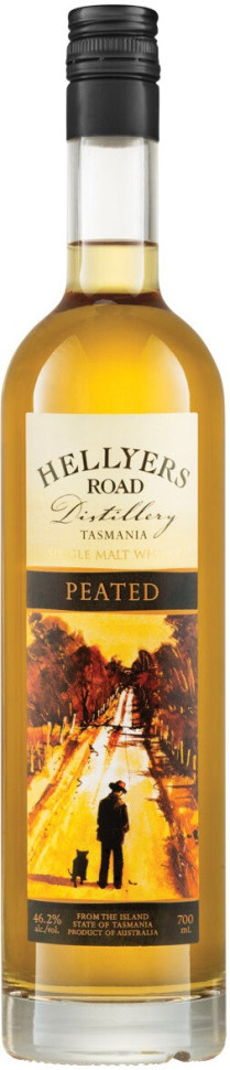 Виски Hellyers Road Single Malt Peated 700 мл