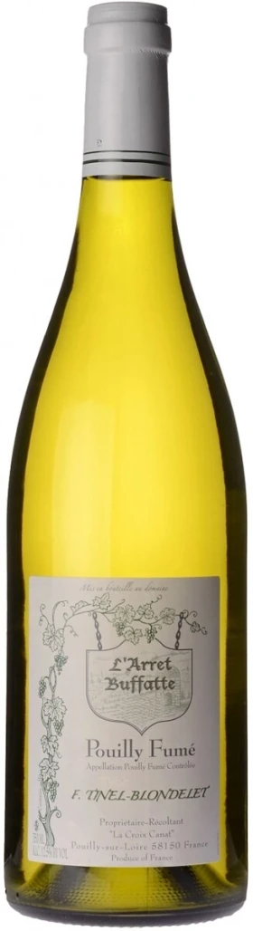 Вино Domaine Tinel-Blondelet, l'Arret Buffatte, Pouilly Fume AOC, 2012