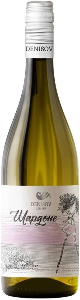 Вино Denisov Winery, Chardonnay, 2023, 0.75 л