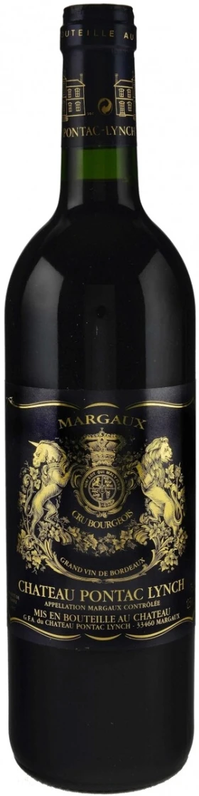 Вино Chateau Pontac Lynch, Margaux AOC, 2002