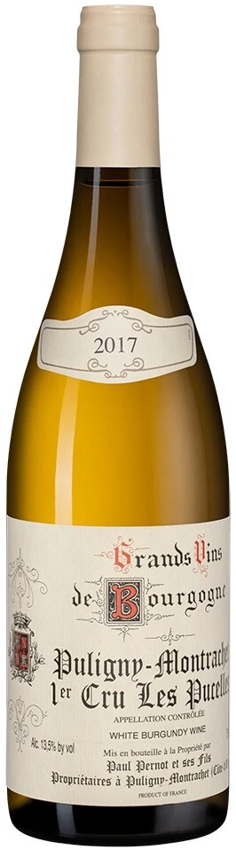 Вино Domaine Paul Pernot &amp; Fils, Puligny-Montrachet 1er Cru les Pucelles AOC, 2017