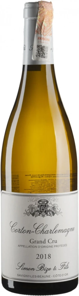 Вино Simon Bize et Fils, Corton-Charlemagne Grand Cru AOC, 2018