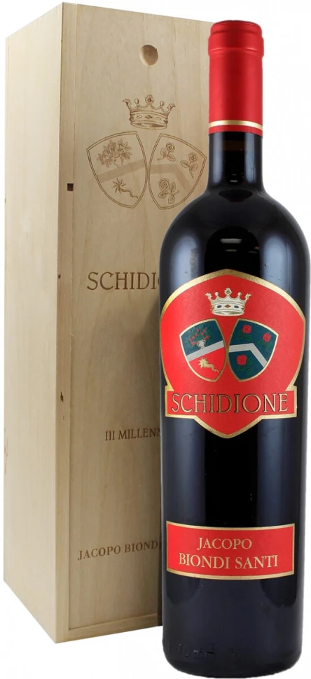 Вино Biondi Santi, Schidione, Toscana IGT, 2011, gift box