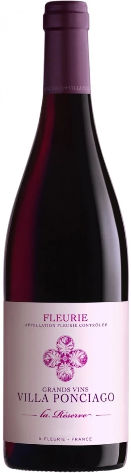 Вино Villa Ponciago, Fleurie AOC La Reserve
