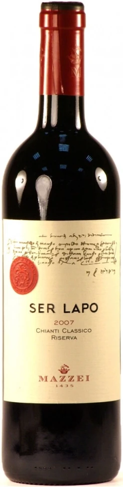 Вино Fonterutoli, Ser Lapo, Chianti Classico Riserva DOCG, 2007