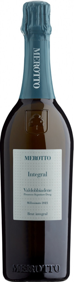 Игристое вино Merotto Integral Valdobbiadene Prosecco Superiore DOCG Brut 2021