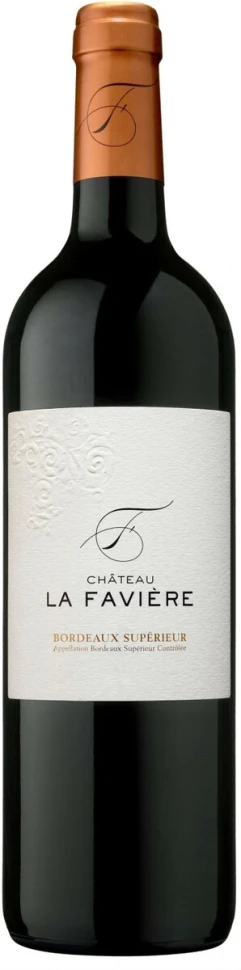Вино Chateau La Faviere, Bordeaux Superieur AOC, 2011