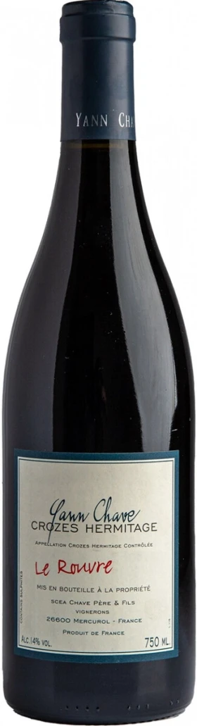 Вино Yann Chave, Crozes Hermitage Le Rouvre AOC, 2008