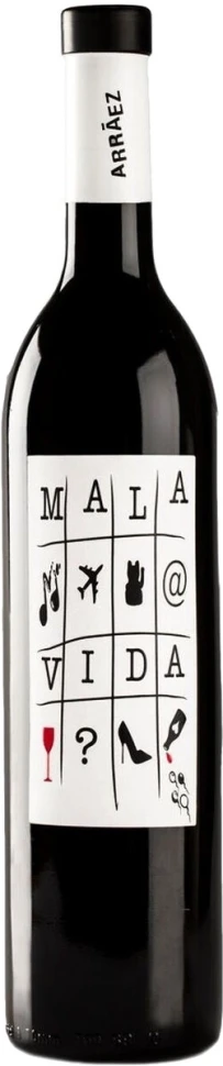 Вино Bodegas Arraez, Mala Vida, Valencia DOP, 2019