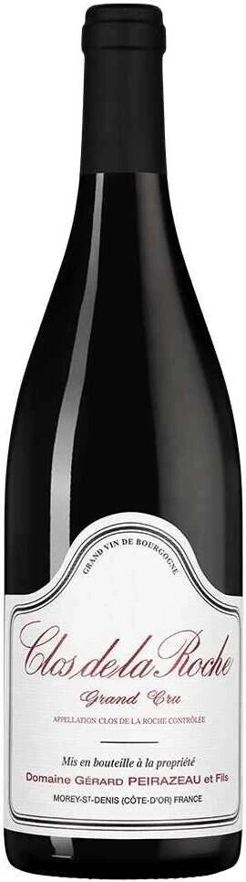 Вино Domaine Gerard Peirazeau, Clos de la Roche Grand Cru AOC, 2021