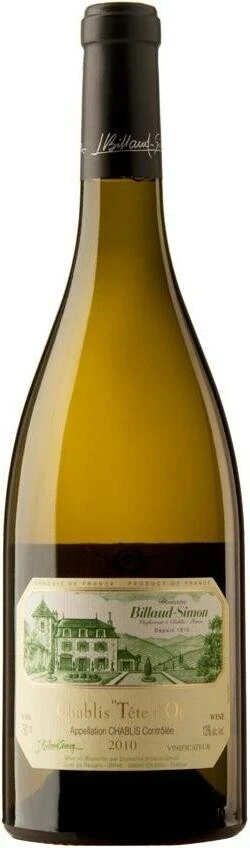 Вино Billaud-Simon, Chablis Tete d'Or, 2010