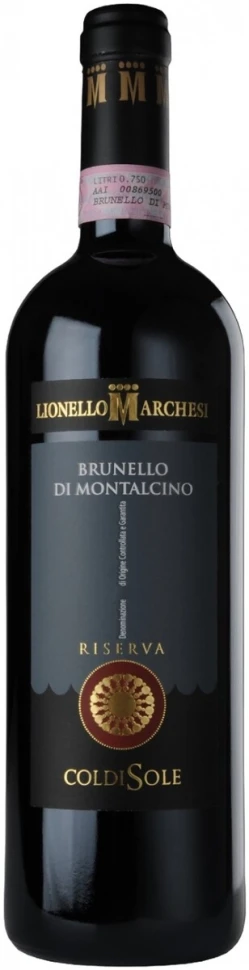 Вино Lionello Marchesi, ColdiSole Brunello di Montalcino Riserva DOCG, 2008