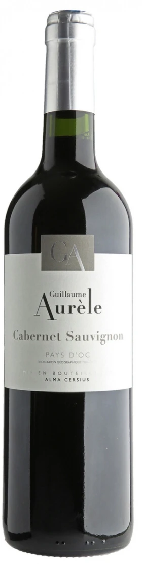 Вино Guillaume Aurele Cabernet Sauvignon, Pays d'Oc IGP, 0.75 л