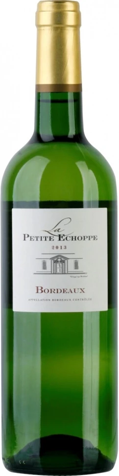 Вино La Petite Echoppe Blanc, Bordeaux AOC, 2013