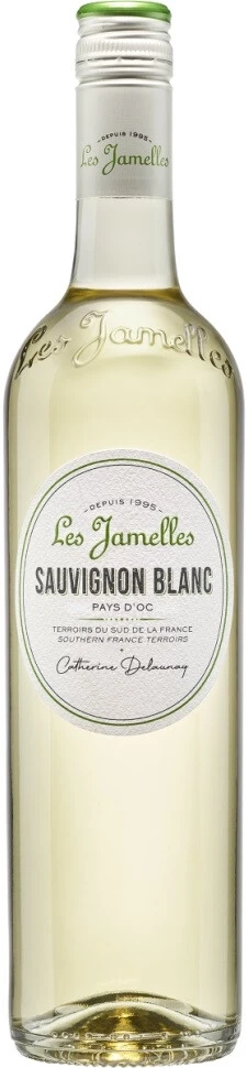 Вино Les Jamelles, Sauvignon Blanc, Pays d'Oc IGP, 2024