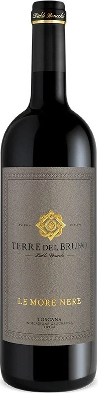 Вино Terre del Bruno, Le More Nere, Toscana IGT, 2017