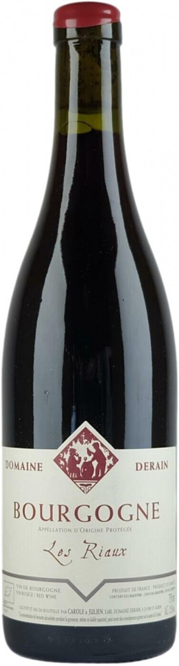 Вино Domaine Derain Bourgogne Les Riaux AOC 2020