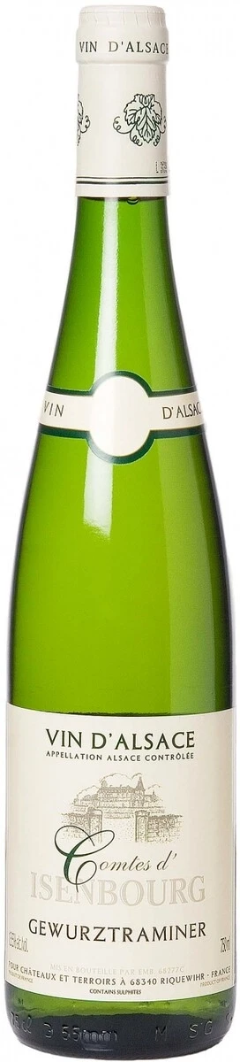 Вино Le Clos du Chateau Isenbourg, Gewurztraminer Comtes d'Isenbourg, Alsace AOC, 2011