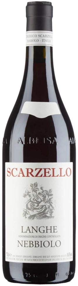 Вино Scarzello, Langhe Nebbiolo DOC, 2022