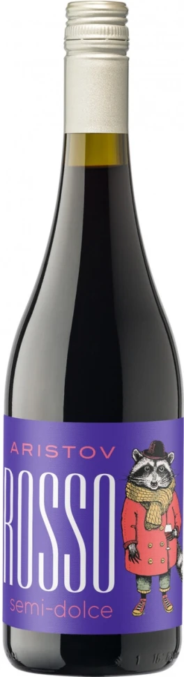 Вино Aristov Rosso semi-dolce