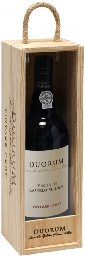 Вино Duorum Vinha de Castelo Melhor Vintage Port, 2010, wooden box