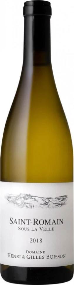 Вино Domaine Henri & Gilles Buisson, Saint-Romain Sous La Velle AOC, 2018
