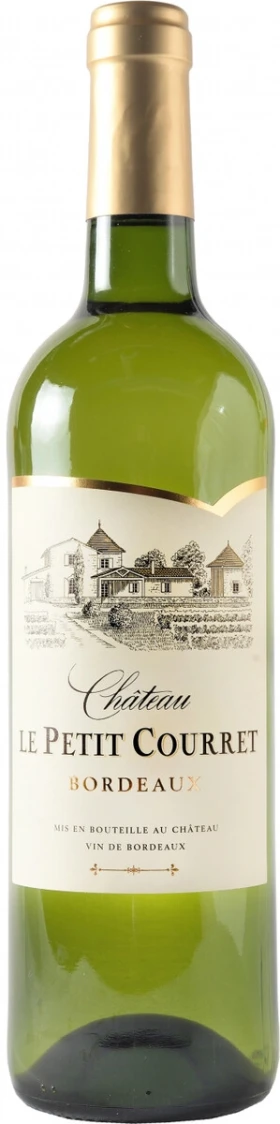 Вино Chateau Le Petit Courret, Blanc Sec, Bordeaux AOC