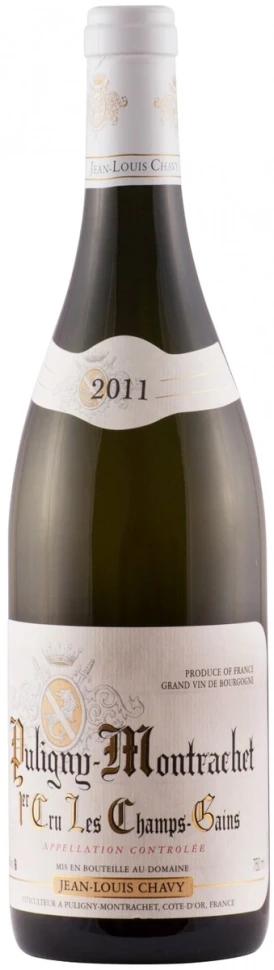 Вино Domaine Jean-Louis Chavy, Puligny-Montrachet Premier Cru Les Champs-Gains AOC, 2011