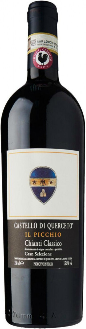 Вино Castello di Querceto Il Picchio Chianti Classico DOCG Gran Selezione 2018