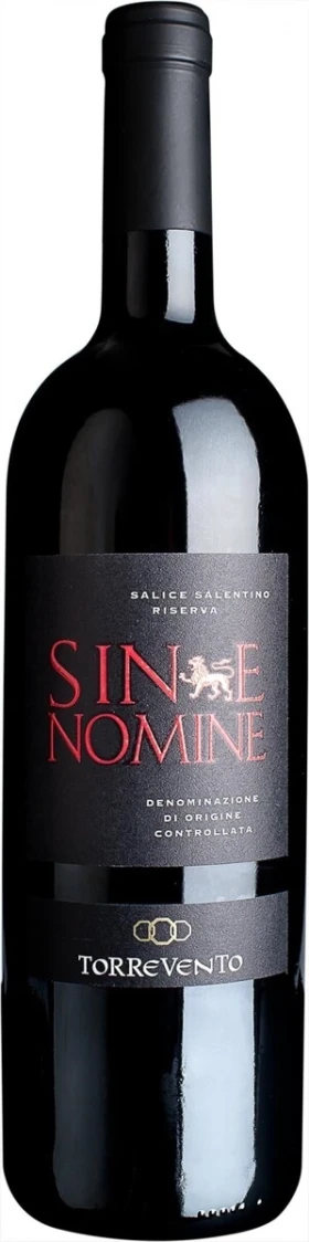 Вино Torrevento, Sine Nomine Riserva, Salice Salntino DOC, 2019