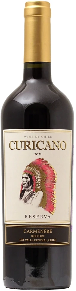 Вино Curicano Carmenere Reserva, Valle Central DO