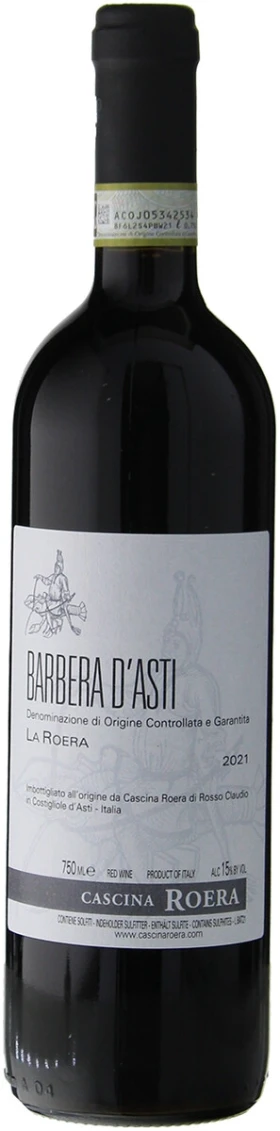 Вино Cascina Roera, La Roera Barbera d'Asti DOCG, 2021