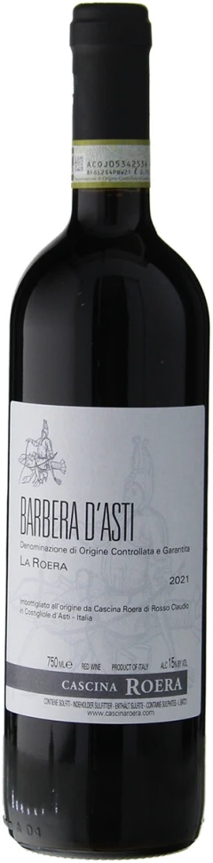 Вино Cascina Roera, La Roera Barbera d'Asti DOCG, 2021