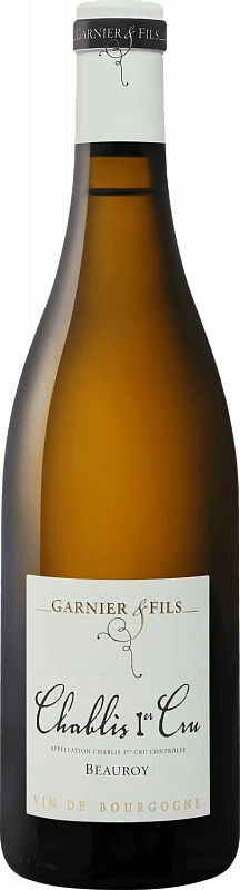 Вино Domaine Garnier & Fils, Chablis Premier Cru Beauroy AOC, 2019