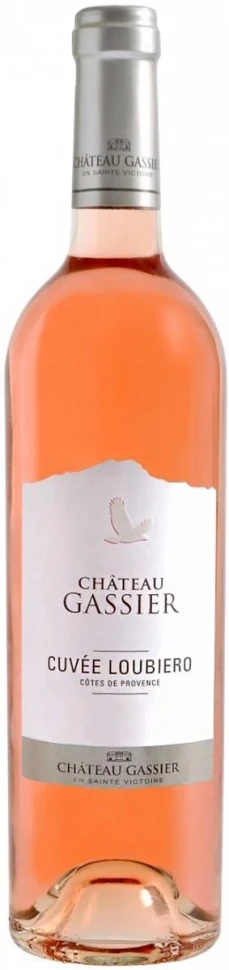 Вино Chateau Gassier, Cuvee Loubiero, Cotes de Provence AOP, 2015