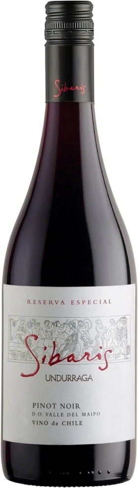 Вино Undurraga, Sibaris Pinot Noir Reserva Especial, Maipo Valley DO, 2014