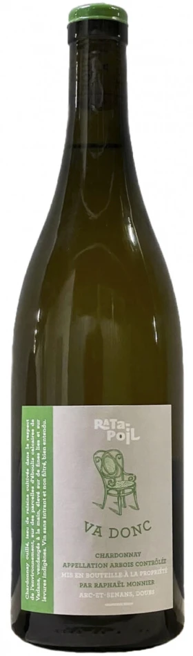 Вино Ratapoil, Va Donc Chardonnay VdF, 2022