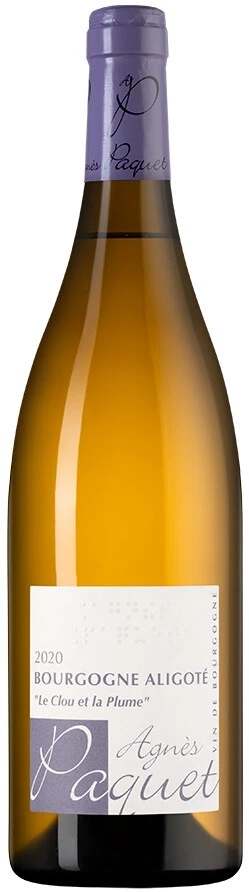 Вино Domaine Agnes Paquet, Bourgogne Aligote Le Clou et la Plume AOC, 2020