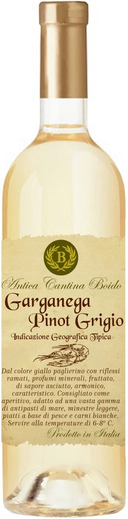 Вино Antica Cantina Boido, Garganega Pinot Grigio Veneto IGT