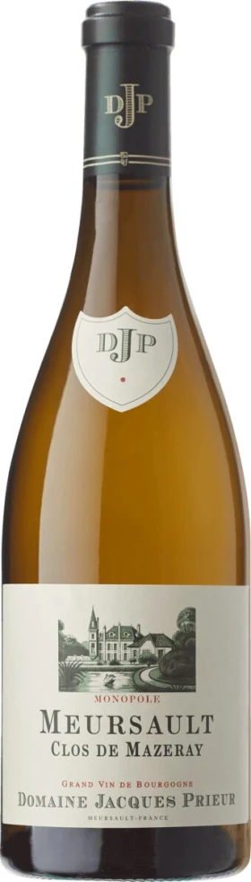 Вино Domaine Jacques Prieur, Meursault Clos de Mazeray AOC Blanc, 2018